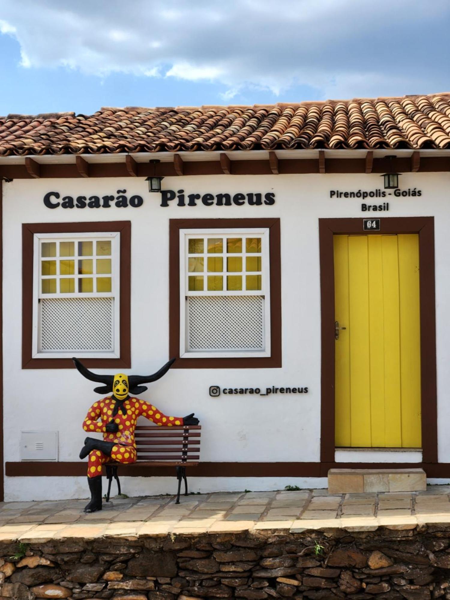 Pirenópolis Casarao Pireneusヴィラ エクステリア 写真