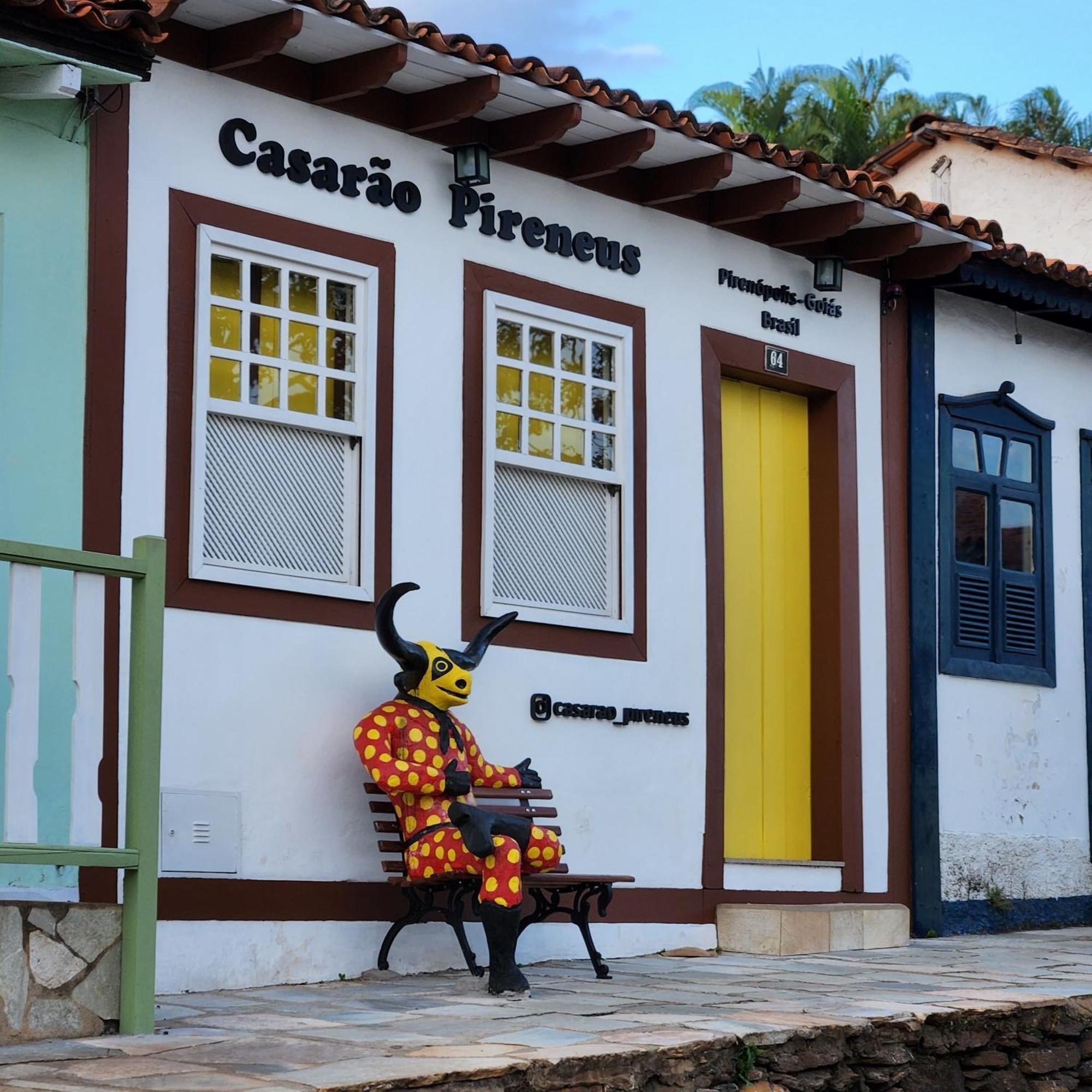 Pirenópolis Casarao Pireneusヴィラ エクステリア 写真